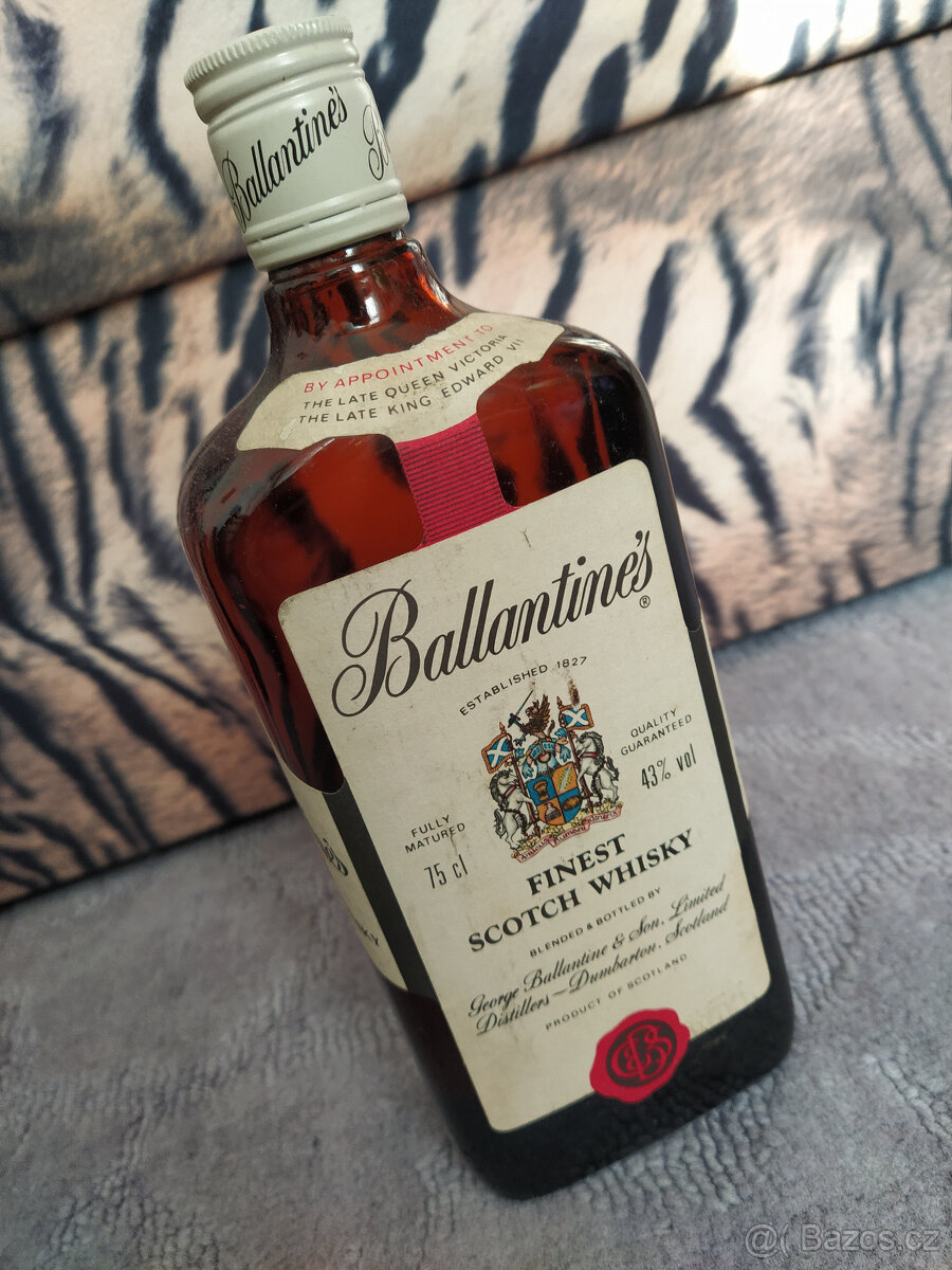 WHISKY - BALLANTINE´S- 70-80 léta - 6