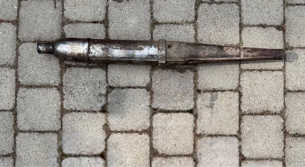 Jawa 50 pionýr, fichtl - výfuk - 6