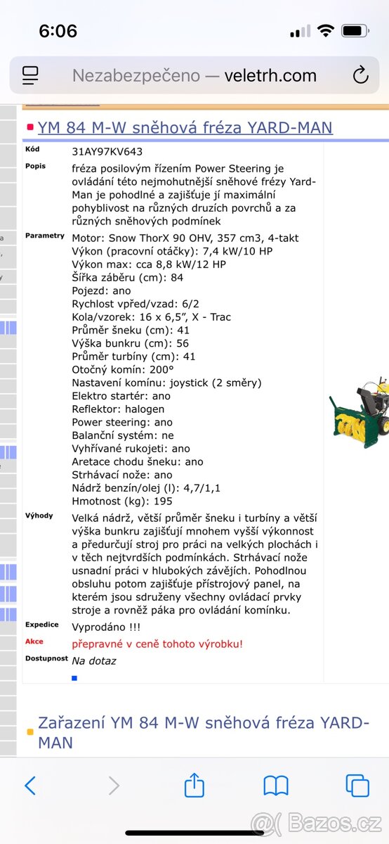 Sněhová fréza - 6