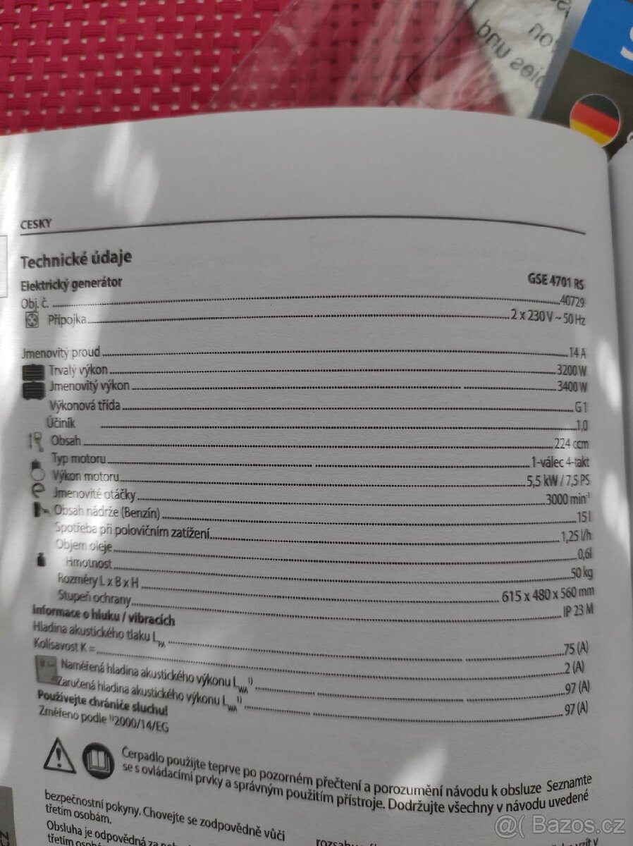 Prodám elektrický generátor - 6