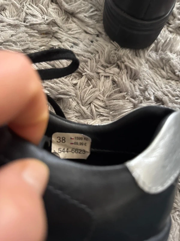 Krásné kvalitní kožené boty zn Baťa vel 38, nové - 6