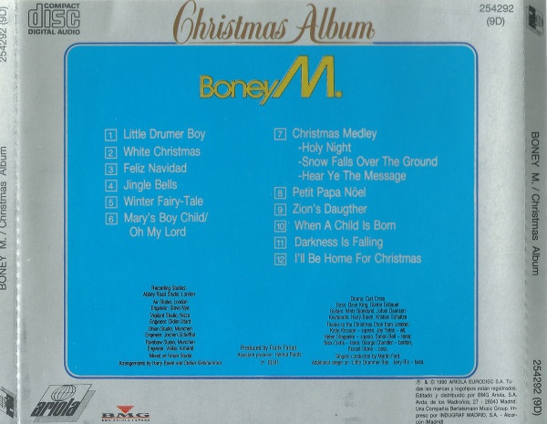 Prodám krásné vánoční CD K.Minogue,Boney M a J.Zoch: - 6