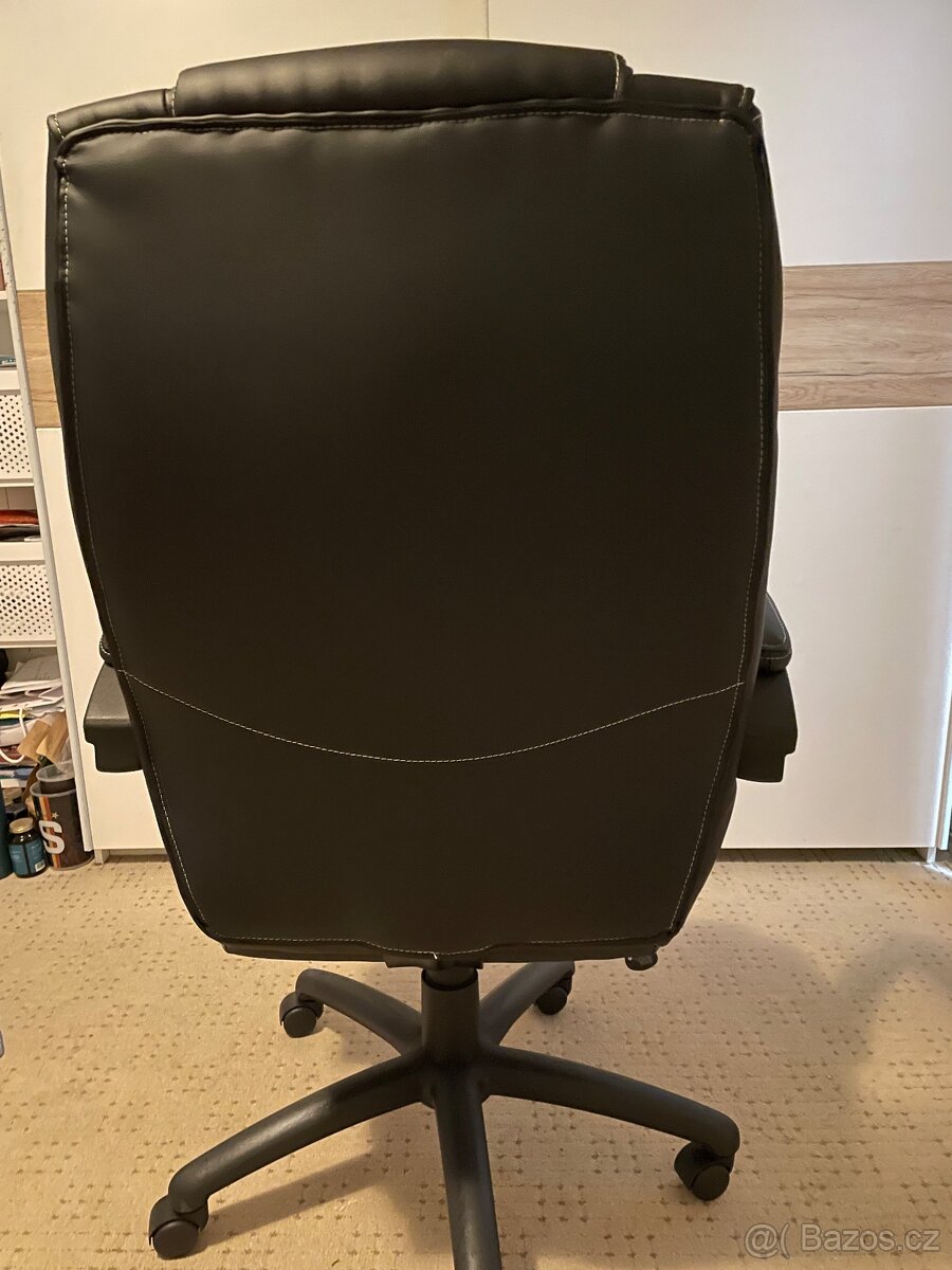 Kancelářské křeslo kožené - 6