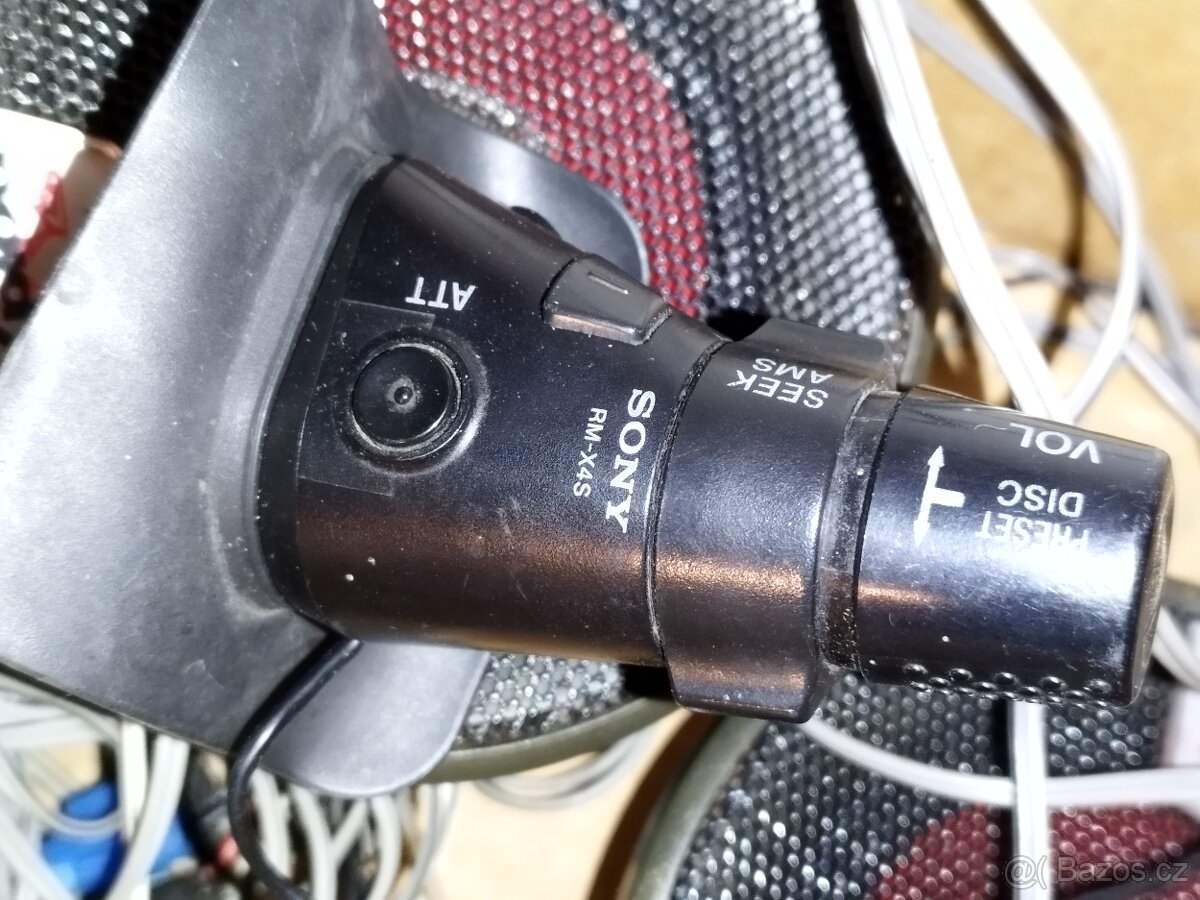 Reproduktory 2x basový 2x středový s ovladačem k volantu - 6