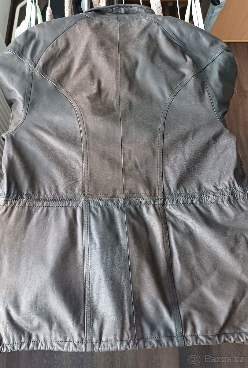 Pánská kožená bunda - 6