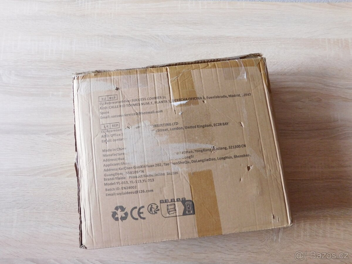 svítící nastavitelné inline brusle vel.28-32 - 6