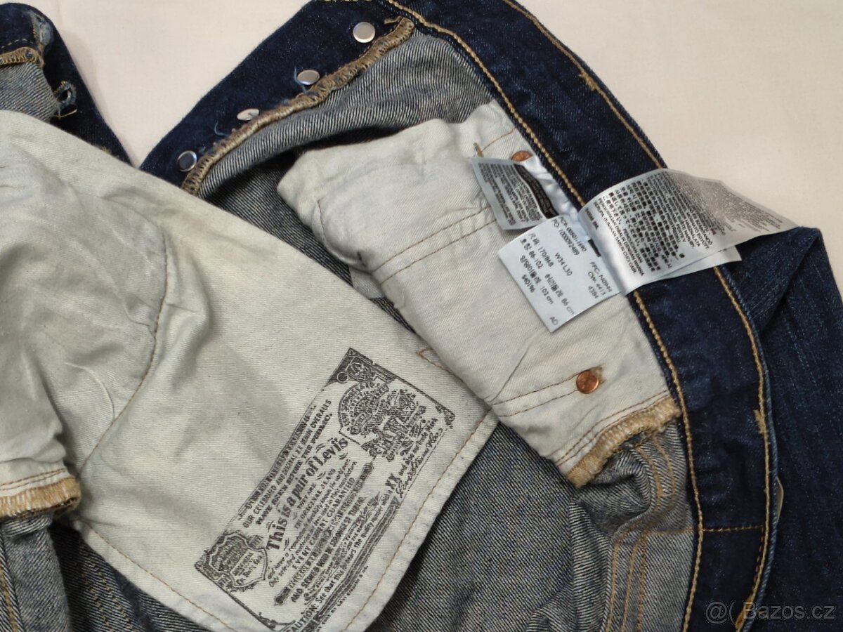 Pánské džíny - LEVIS® 501, vel. 34 x 30 - 6