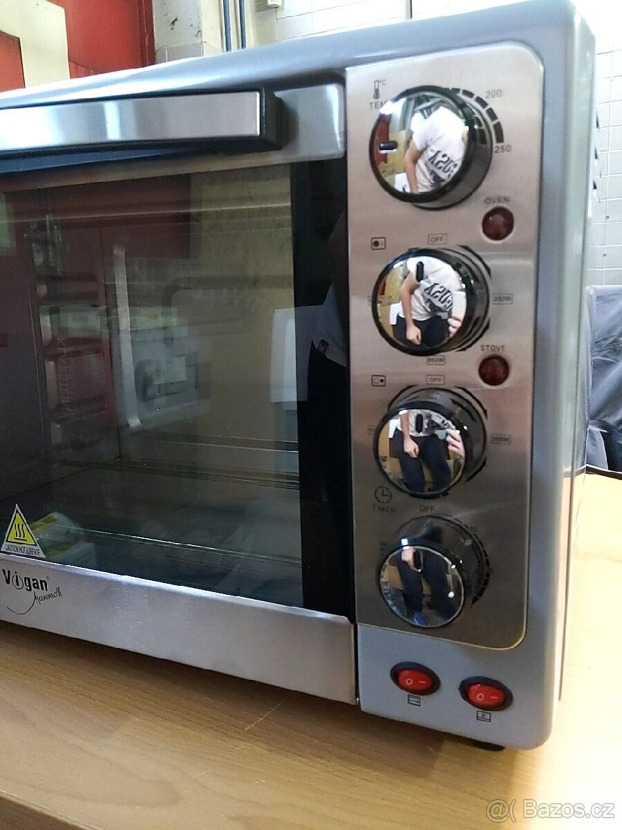 Elektrická trouba s grilem Vigan EO45L-2P - 6