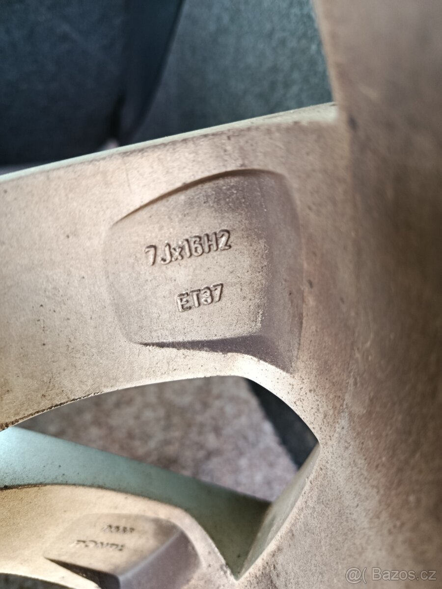 Prodám ALU kola i s pneu - 6