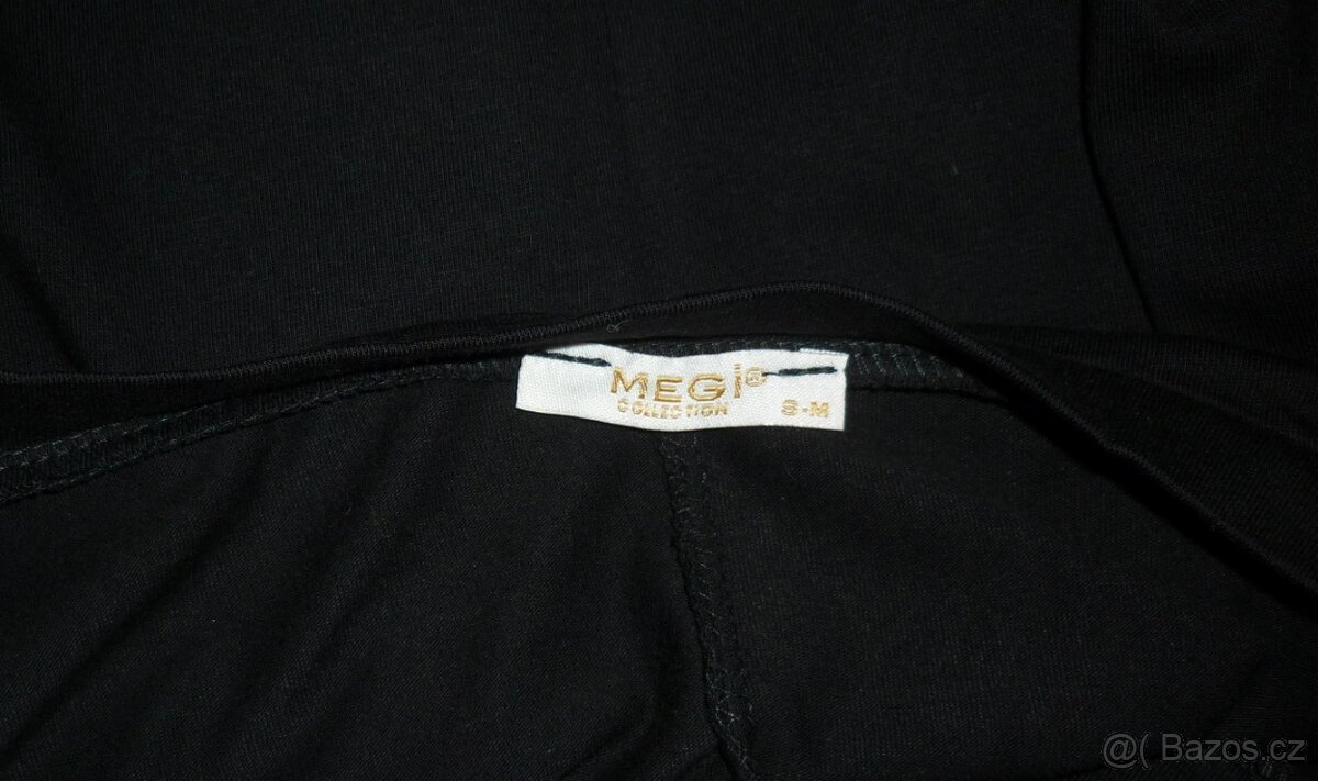 Černé dámské tričko Megi Collection - 6
