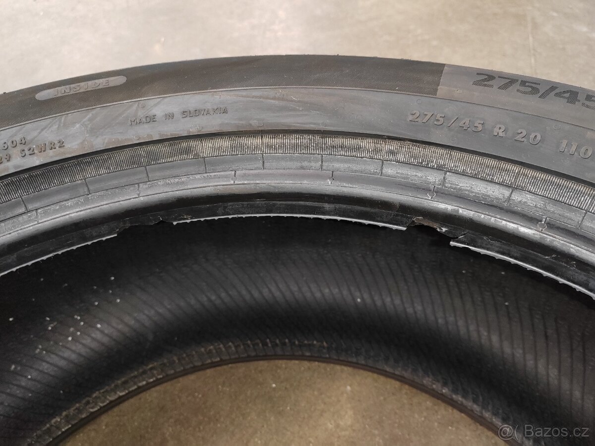 Nová zimní pneumatika Continental 275/45 R20 SSR - 6