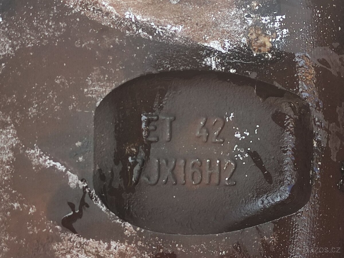 Alu litá kola originál AUDI A6 C5 16" - 6