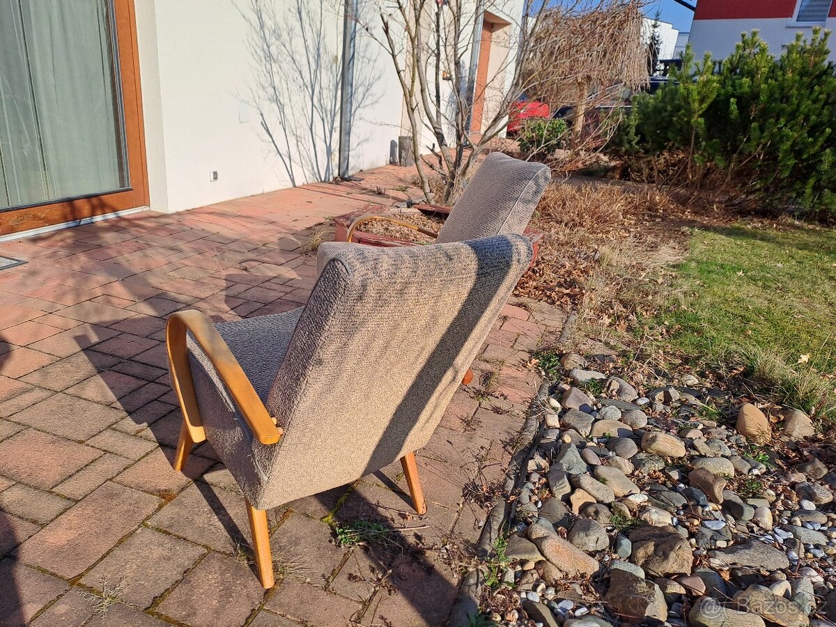 Retro křeslo Libena dobrý stav - 6