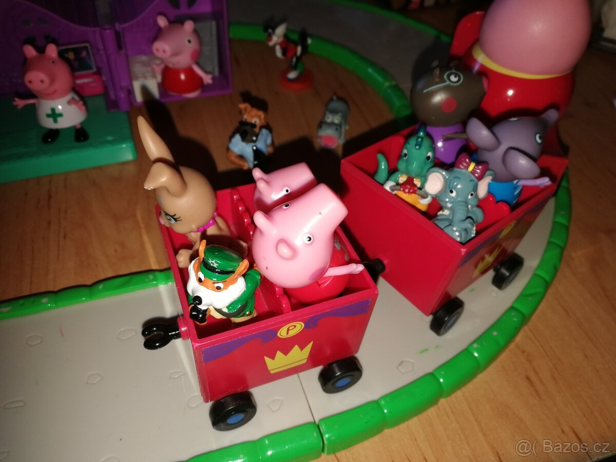 Vláček Peppa Pig, domeček - 6