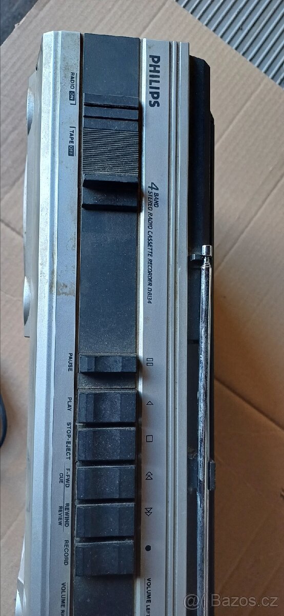 Retro kazeťák Philips - 6