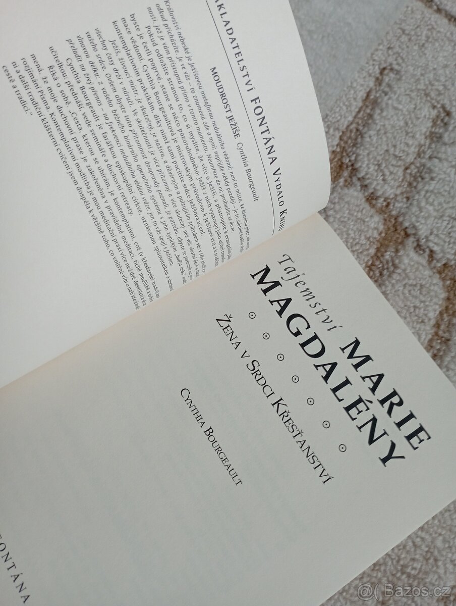 Cynthia Bourgeault: Tajemství Marie Magdalény - 6