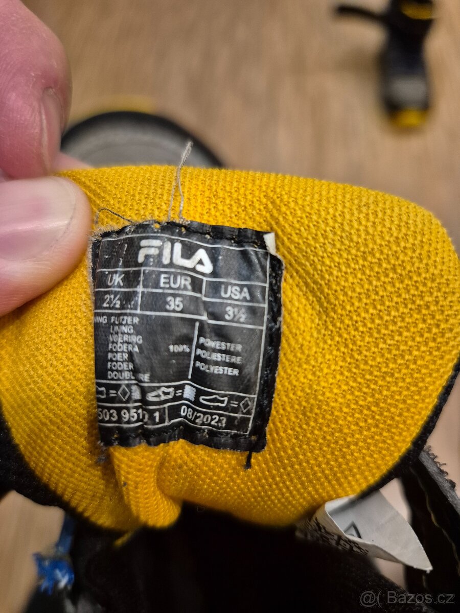 Dětské zimní boty Fila velikost 35 - 6