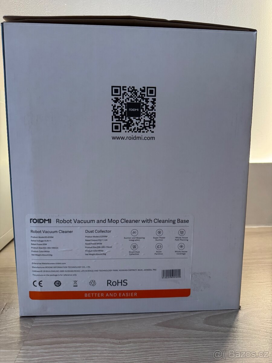 Robotický vysavač Xiaomi Roidmi Eve Plus - 6