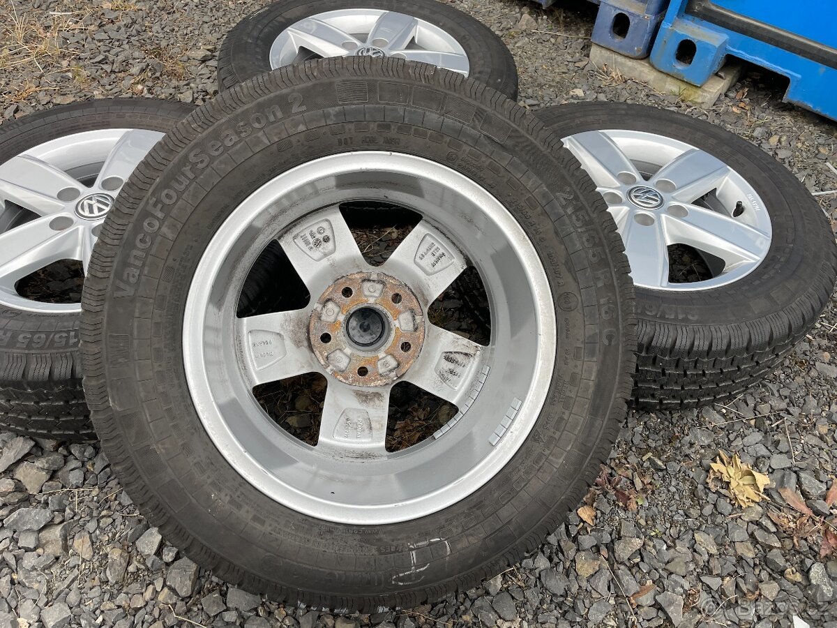 Alu Kola sada s pneu VW T6, Transporter, Multivan - 6