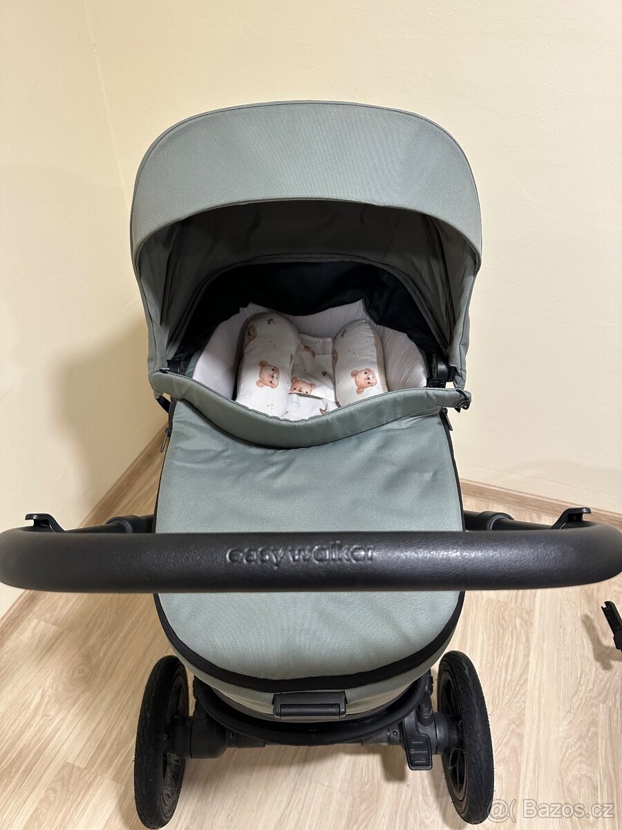 Kočárek EasyWalker Harvey 5 agave set s vajíčkem a isofix - 6