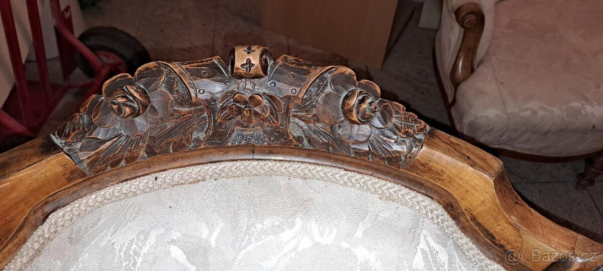 Starožitná sedací souprava konec 19. stol. - 6