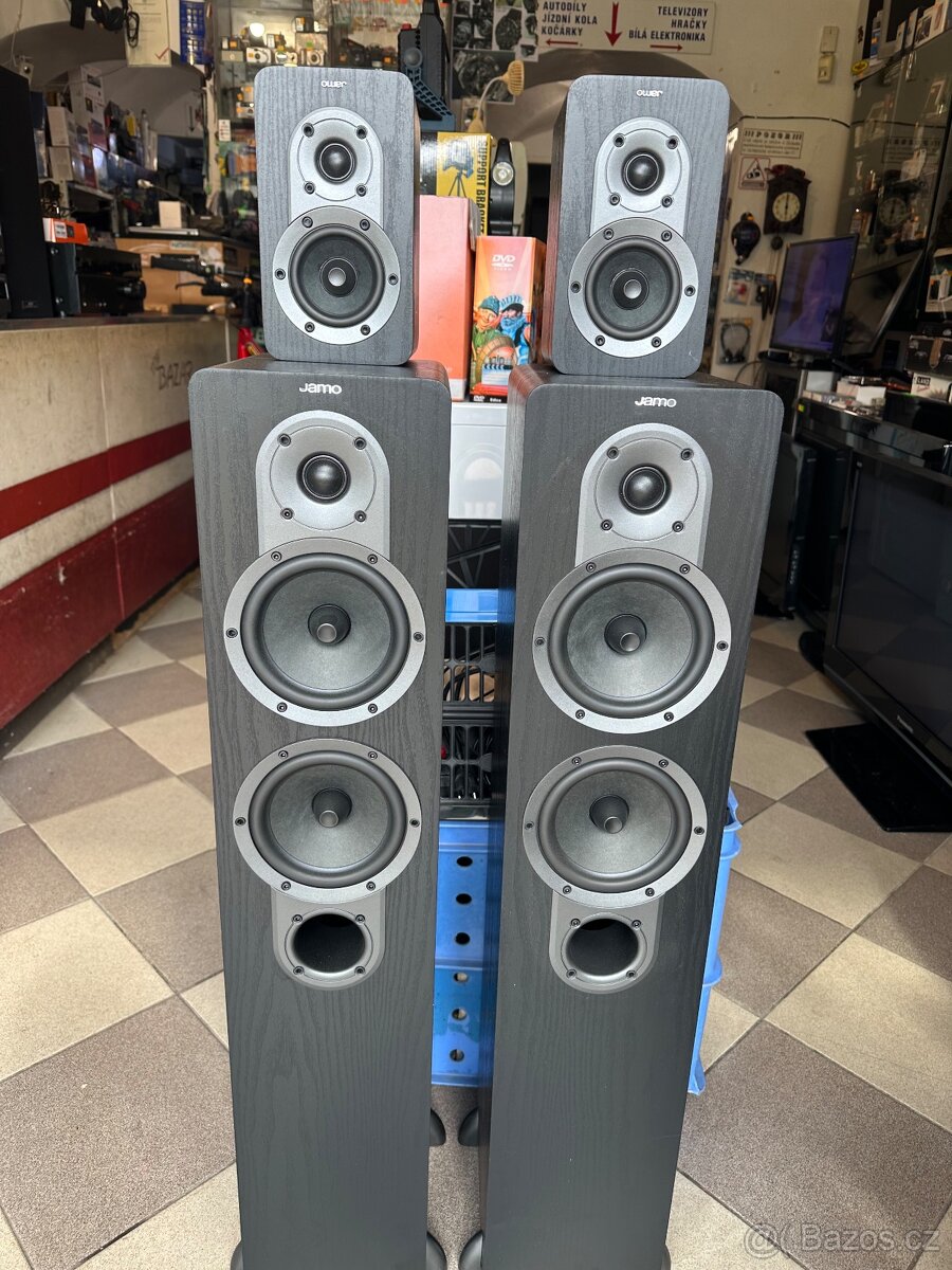 Prodám sestavu Sony STR-DN1040 + 9x repro JAMO v top stavu.. - 6