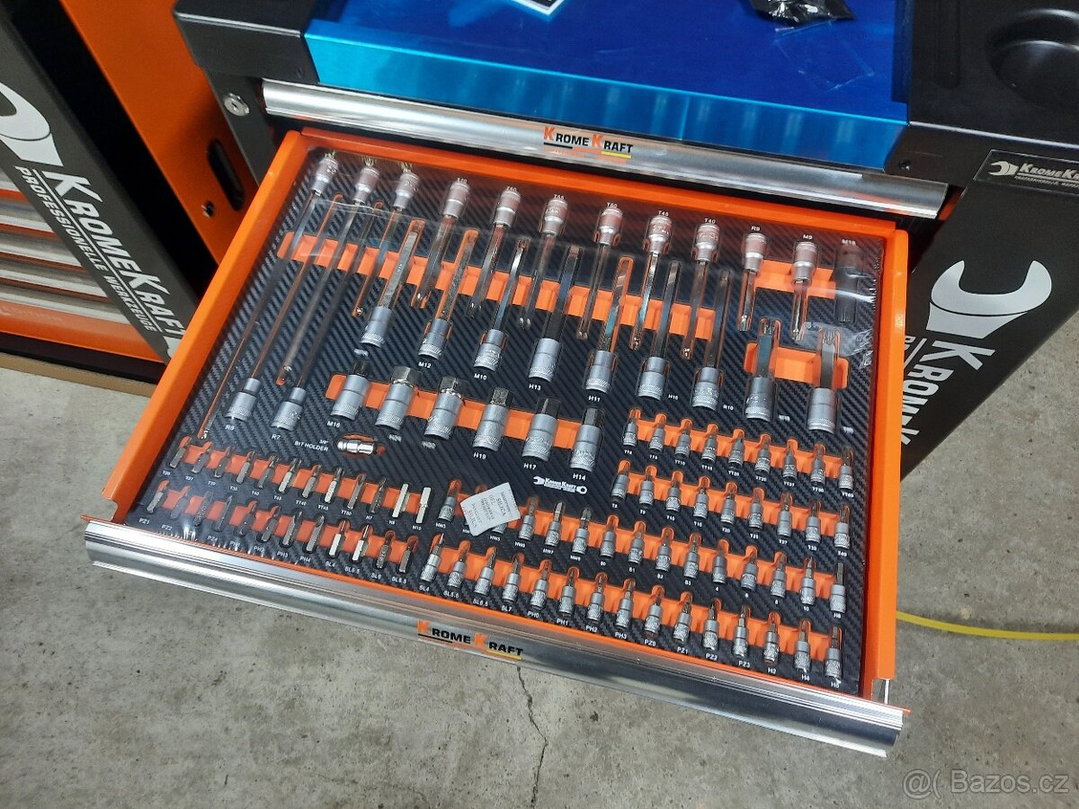 Dílenský vozík - 8 plných šuplíku - 6