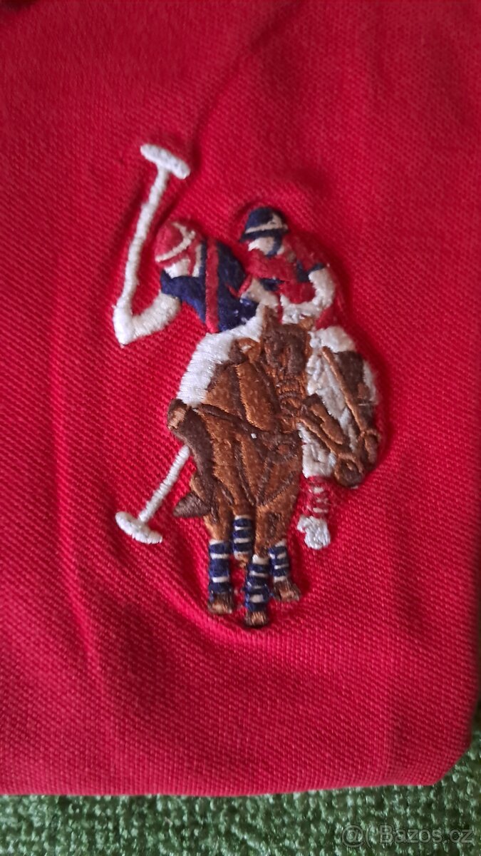 Červené polo tričko Ralph Lauren - 6