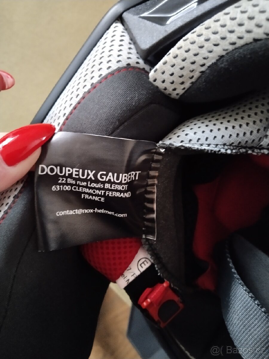 Enduro přilba NOX N312 Crow velikost XL - 6