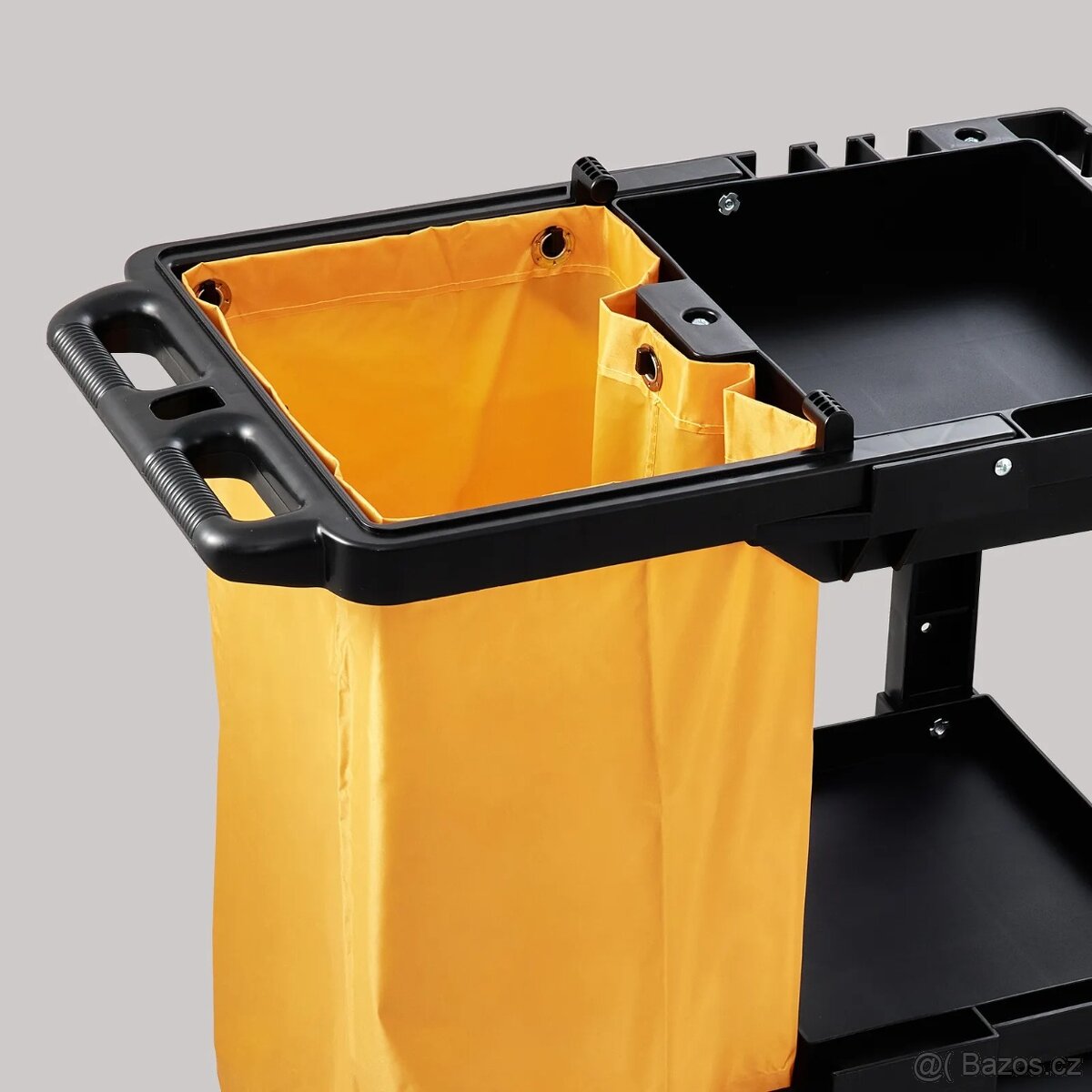 Úklidový vozík s držákem na pytel (nosnost 90 kg) - 6