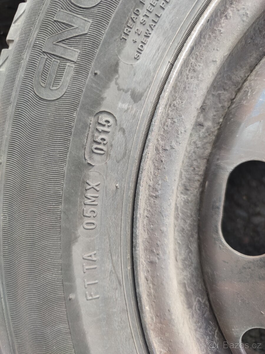 Plechová letní kola "15' Škoda Octavia I - 6