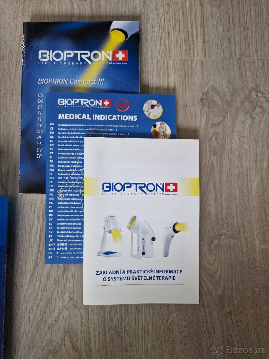 Biolampa ZEPTER BIOPTRON Compact III vč. filtrů a stojanu - 6