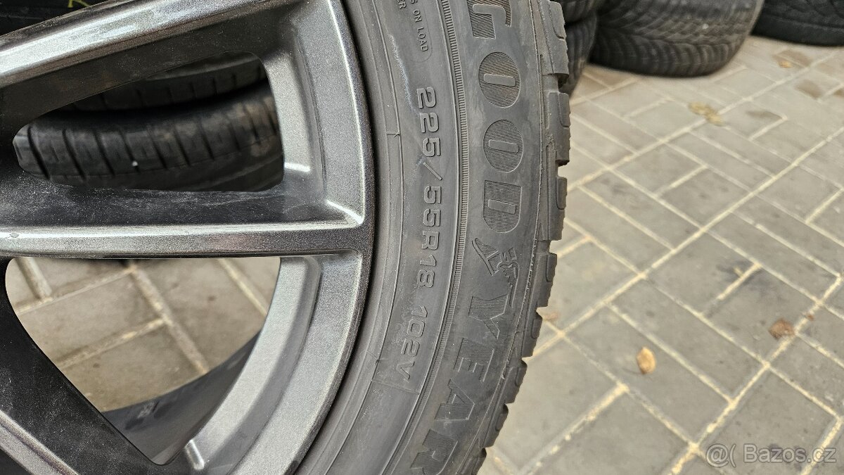 Zimní Sada Alu 5x108 225/55 R18 Peugeot 3008 Citroen - 6