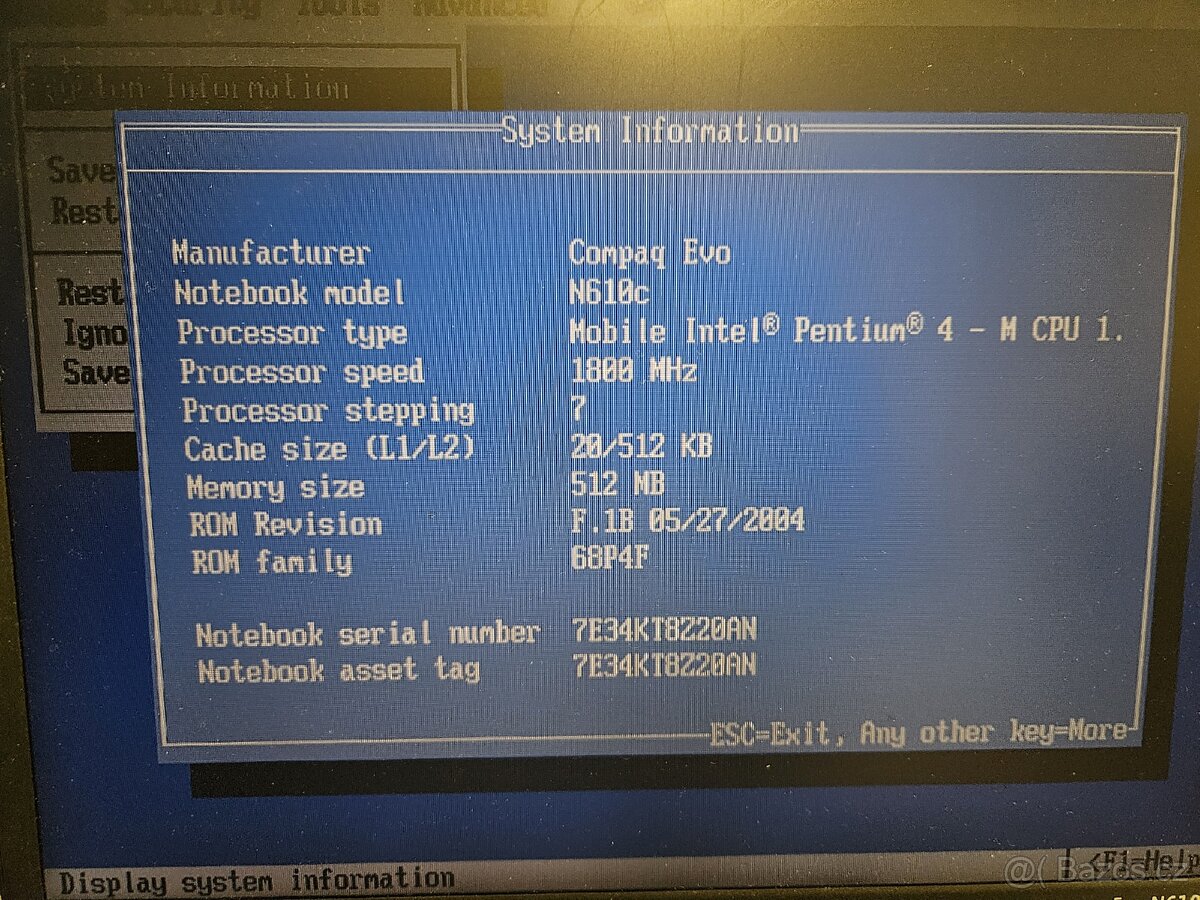 Compaq Evo N610c - 6