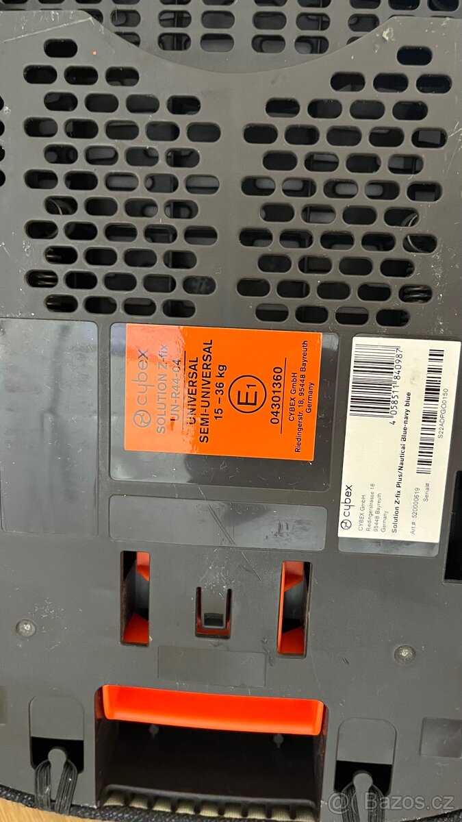Autosedačka Cybex Solution Z- i fix Modrá - 6