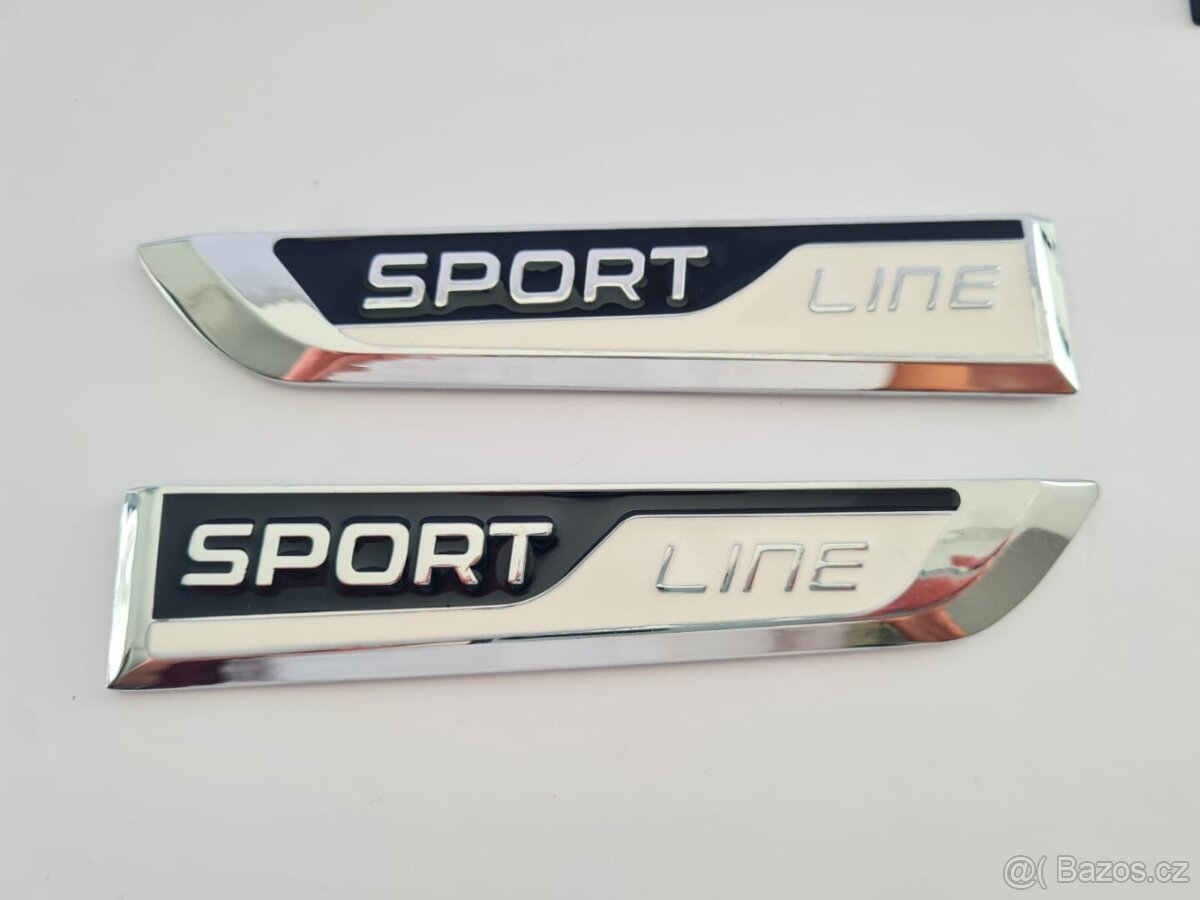 Napis SPORTLINE na blatník ŠKODA - 6