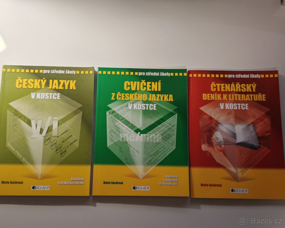 Sada 21 ks učebnic ČESKÝ JAZYK a LITERATURA pro gymnázia, SŠ - 6