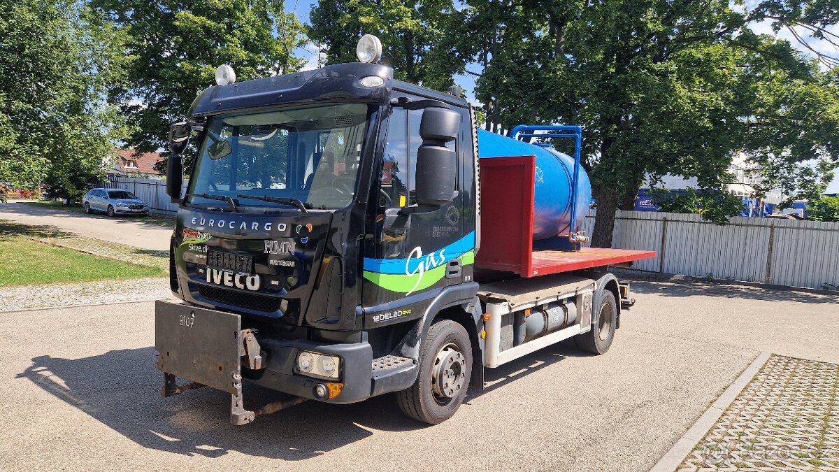 IVECO Eurocargo 120EL20 CNG + 2x kontejner, vzduch podvozek - 6