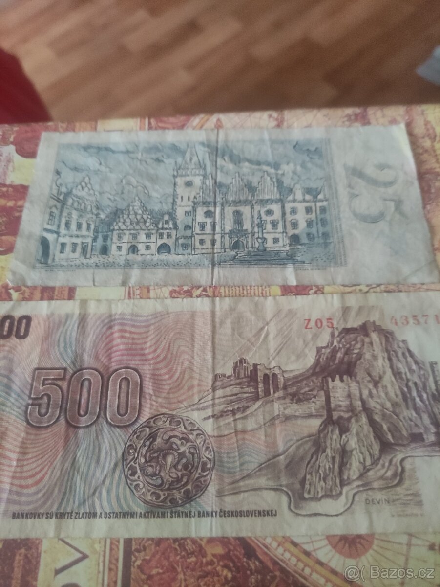 České bankovky. - 6