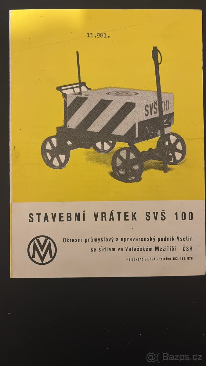 Stavební vrátek SVŠ 100 - 6
