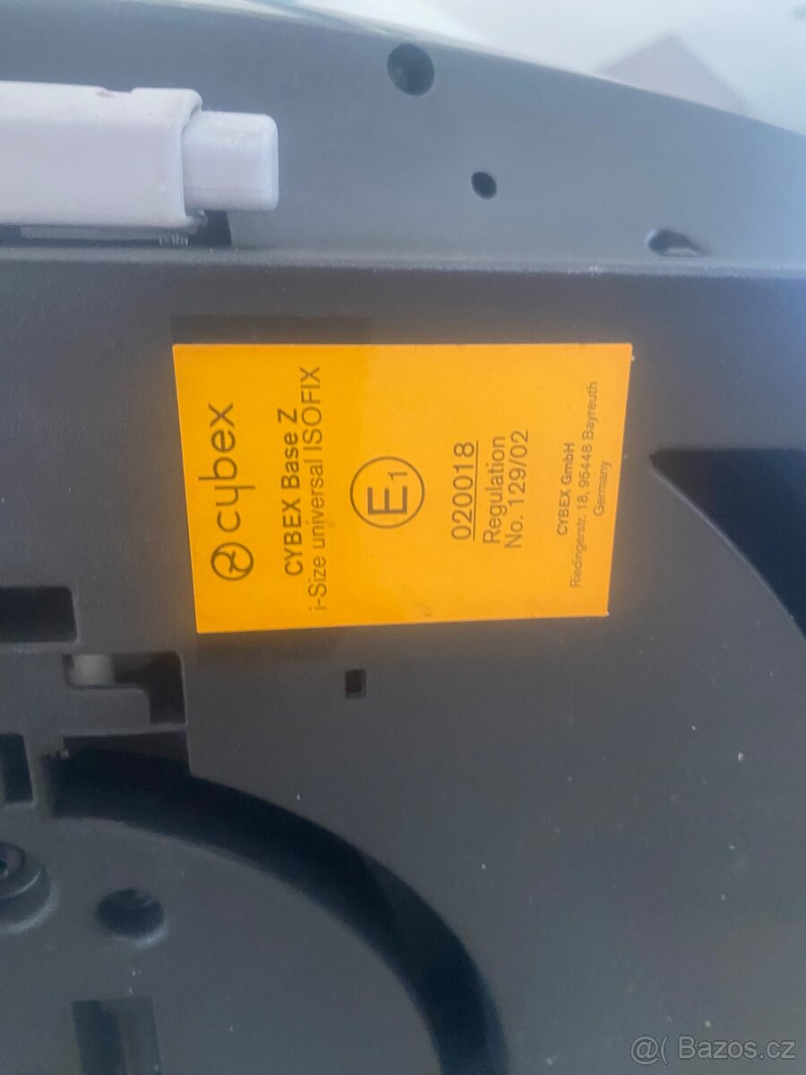 Autosedačka cloud Z i-size + otočný isofix + adaptéry - 6
