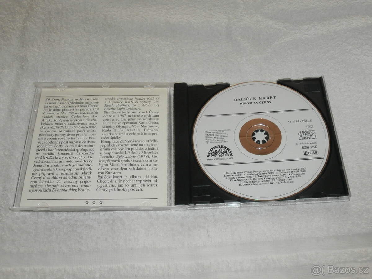 CD Miroslav Černý - Balíček Karet - 6