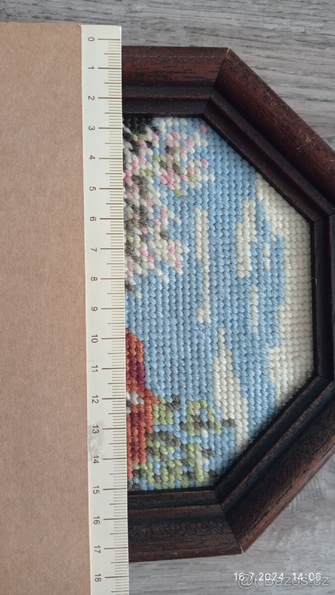 Starožitné vyšívané obrázky - 6