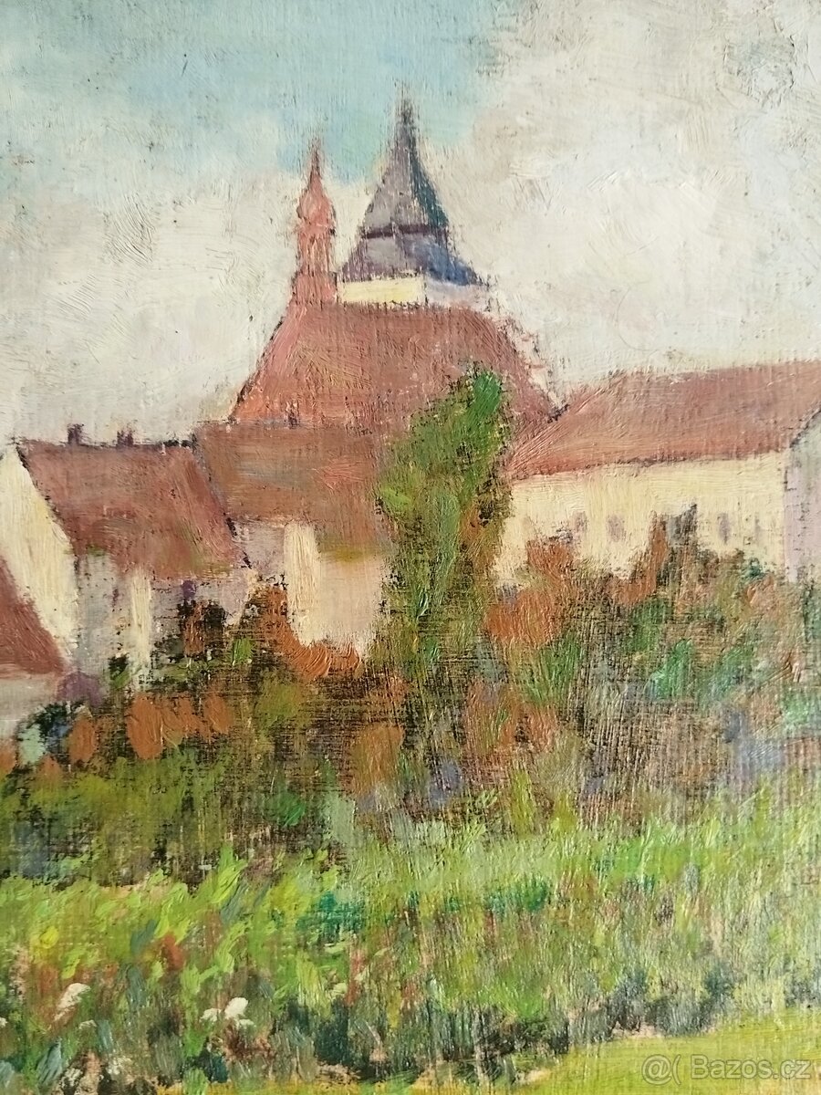 obraz NA BĚLIDLECH, olej, Josef Fiala - 6