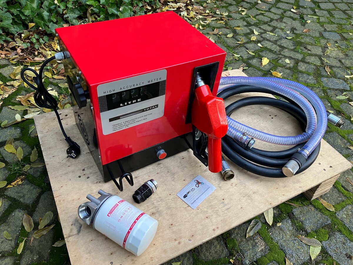 Čerpadlo na naftu, Čerpací stanice na naftu, 60l/min - 6