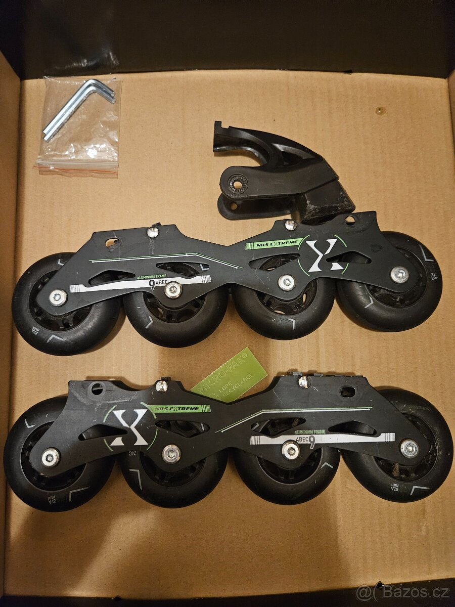 Dětské brusle Nils extreme vel. 35-38 - 6