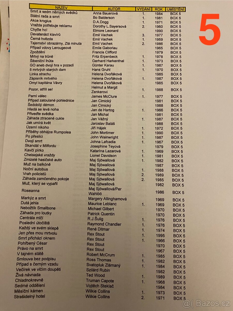 Krabice plné detektivek - 6