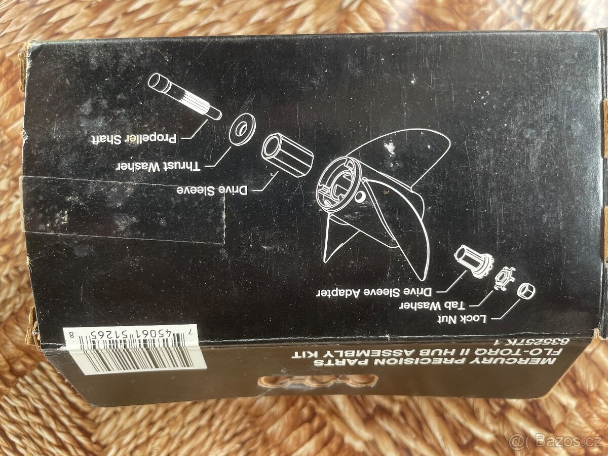 Propeller-lodní šroub Mercury Black Max Nový - 6