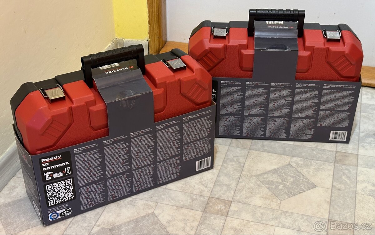 Parkside Performance Aku vrtačka |+4Ah baterie, nabíječka - 6