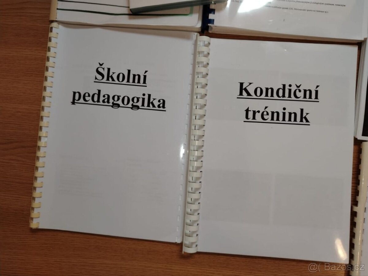 soubor studijních materiálů a učebnic pro studenty tělesné v - 6